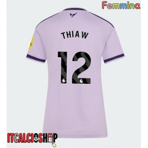 Newcastle United Malick Thiaw #12 Terza Maglia Femmina 2026-27 Manica Corta